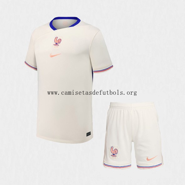 Camiseta Francia Replica Segunda Ropa Niño 2025 No lo pienses este rebajón irrisorio