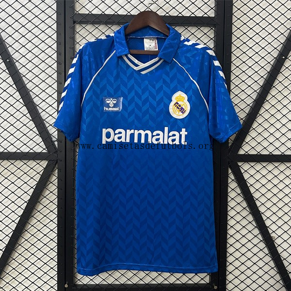 Camiseta Real Madrid Replica Segunda Ropa Retro 1986-1988 Gasta menos este descuento ridículo