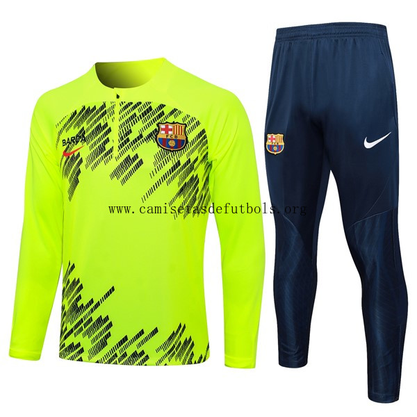 Sudadera De Training Barcelona 2024/25 Verde 2 Precio sensacional