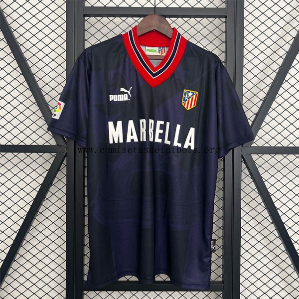 Camiseta Atletico Madrid Replica Tercera Ropa Retro 1995-1996 Date prisa este preciaso prodigioso
