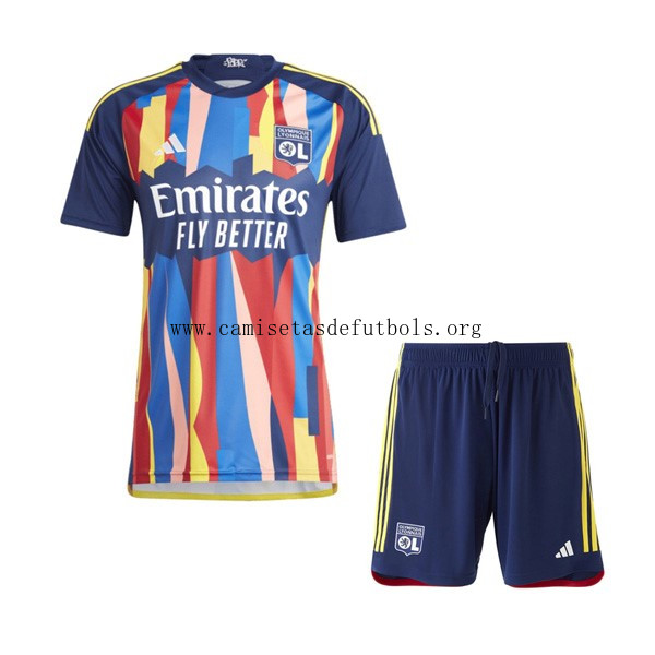 Camiseta Lyon Replica Tercera Ropa Niño 2023/24 ¡¡Vaya prodigioso preciaco sin intermediarios!