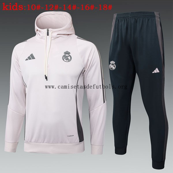 Ninos Sudadera Con Capucha Real Madrid 2025/26 Rosa Gasta menos este rebaja humilde