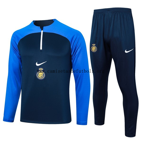 Sudadera De Training Al-Nassr FC 2024/25 Azul ¡¡Qué milagroso descuento de infarto!