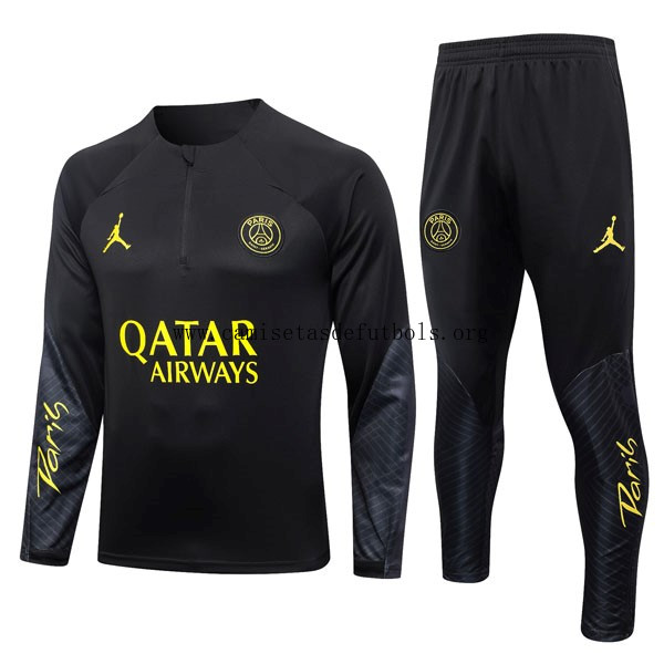 Sudadera De Training Paris Saint Germain 2023/24 Negro Saldazo excelente de outlet