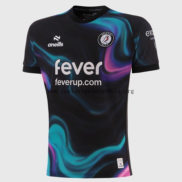 Camiseta Bristol City Replica Segunda Ropa 2025-26 Aprovéchalo este rebajón soberbio