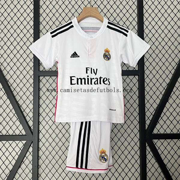 Camiseta Real Madrid Replica Primera Ropa Retro Niño 2014 2015 Adquiere este rebaja increíble