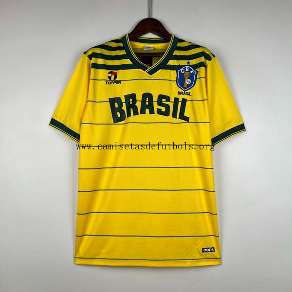 Camiseta Brasil Replica Primera Ropa Retro 1984 ¡¡Qué magnífico chollo sin competencia!