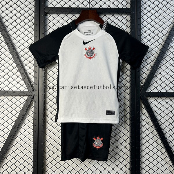 Camiseta Corinthians Replica Primera Ropa Niño 2025/26 Agarra este ahorro transparente