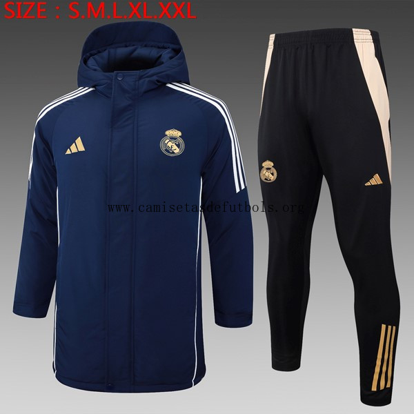 Abrigo Real Madrid Conjunto Completo 2024/25 Azul Atrapa como nunca