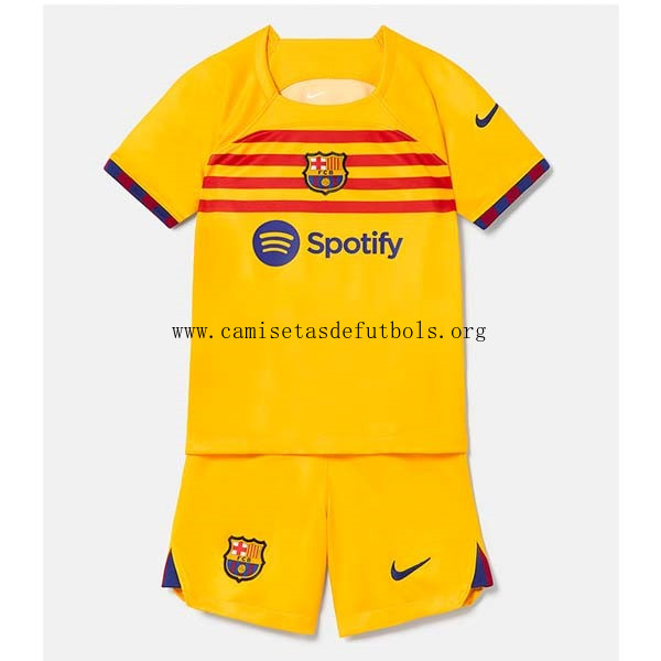 Camiseta Barcelona 4th Niño 2022/23 Chollo asequible