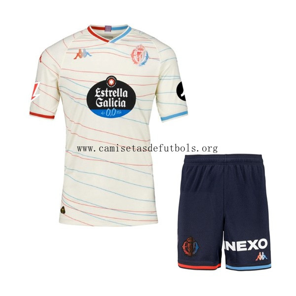 Camiseta Real Valladolid Replica Segunda Ropa Niño 2024/25 Aprovéchala ya hasta fin de existencias
