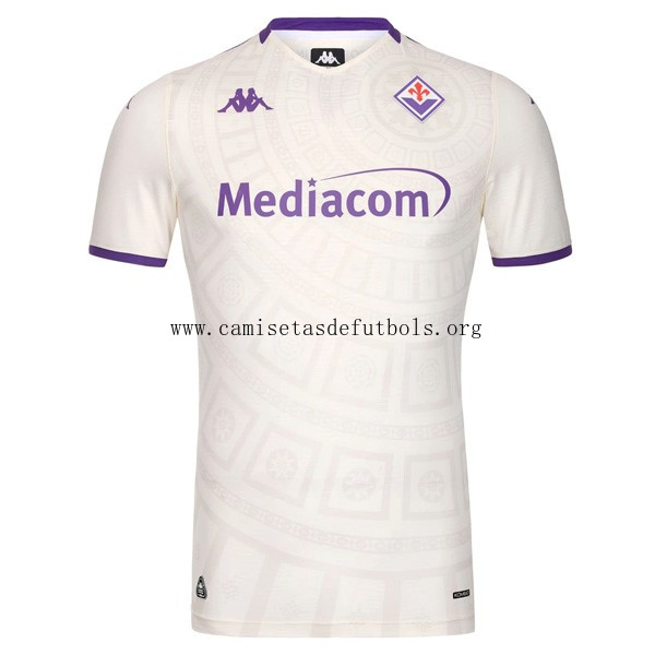 Camiseta Fiorentina Replica Segunda Ropa 2025/26 No lo pienses este preciaso humilde