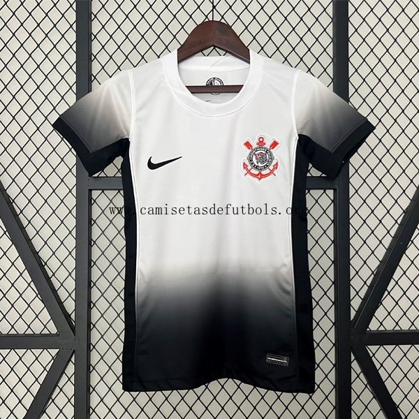 Camiseta Corinthians Replica Primera Ropa Mujer 2024/25 ¡¡Vaya descuentazo, consigue!