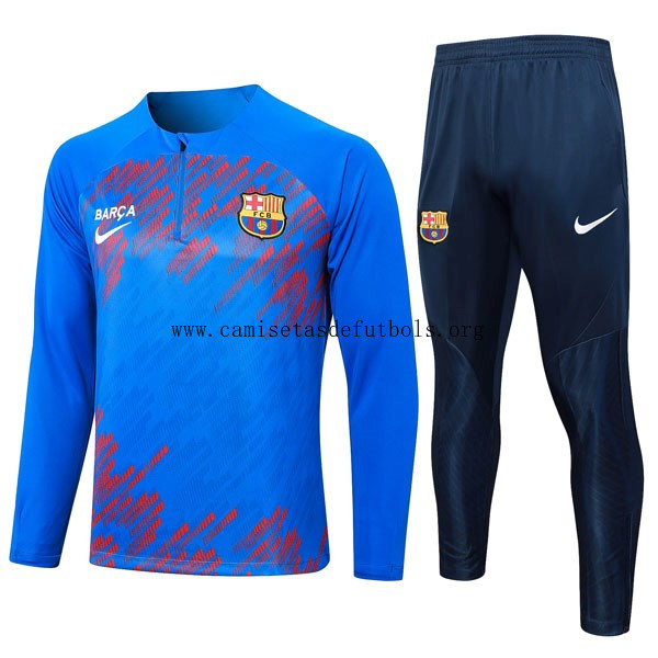 Sudadera De Training Barcelona 2024/25 Azul Rojo Pide ahora este rebajón irrisorio