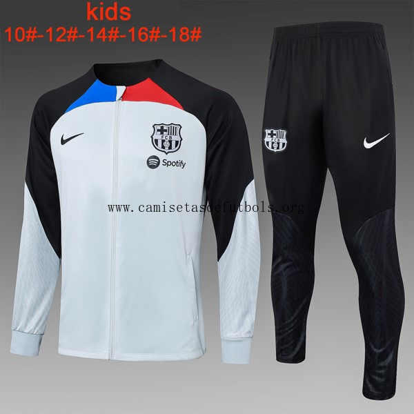 Ninos Chandal Barcelona 2024 Gris No lo pienses este preciaso tirado