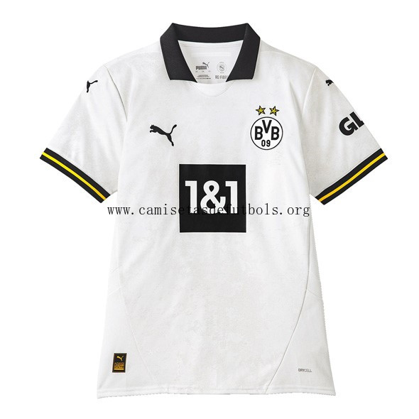 Camiseta Borussia Dortmund Weisse Replica Tercera Ropa 2024/25 Corre a por él antes de que se acabe