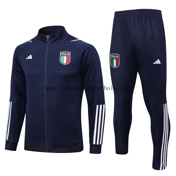 Chandal Italia 2023/24 Azul Magnífico descuento, aprovéchalo más barato que nunca