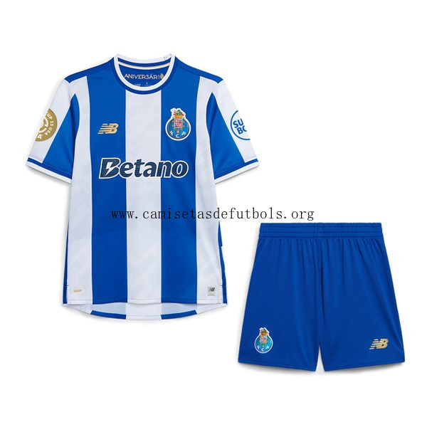 Camiseta Oporto Replica Primera Ropa Niño 2025/26 Llévatelo este liquidación tirado
