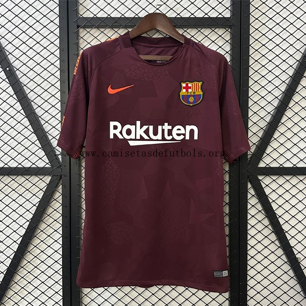 Camiseta Barcelona Replica Tercera Ropa Retro 2017-2018 Razonable preciaco, hazte con él de colección