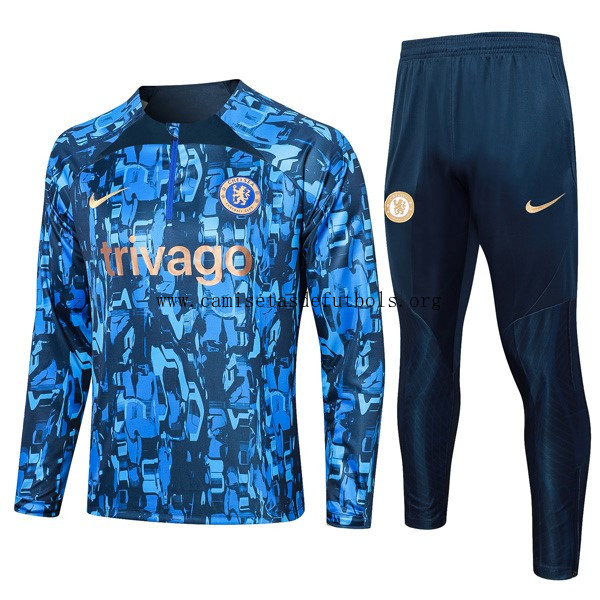 Sudadera De Training Chelsea 2024 Azul Pide ahora solo hoy