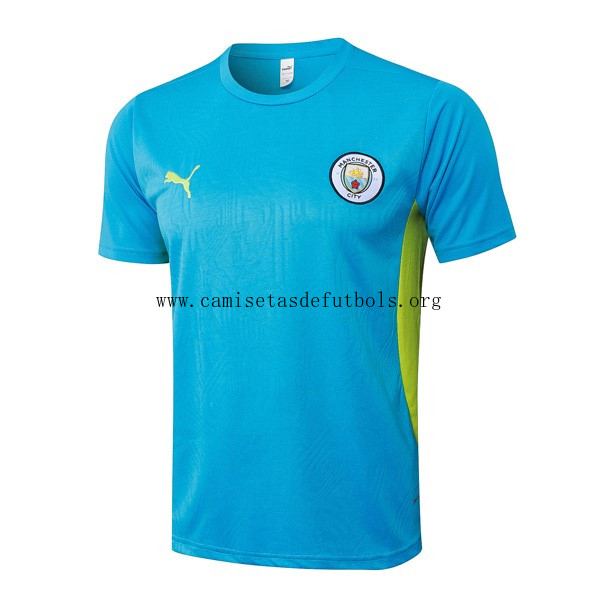 Camiseta Entrenamiento Barcelona Manchester City 2025/26 Azul 3 Consigue antes de que se acabe