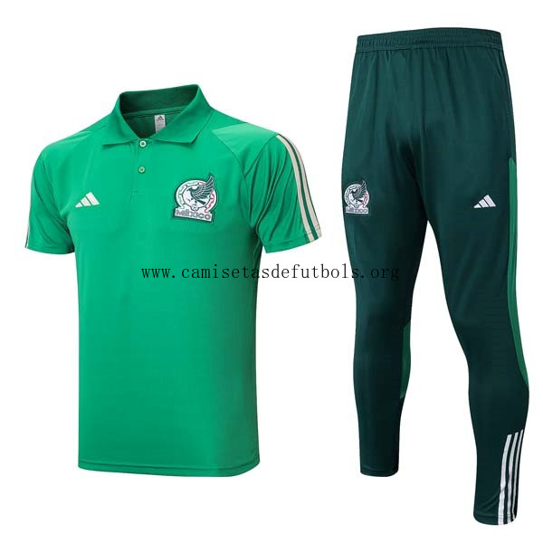 Polo México Conjunto Completo 2023/24 Verde Oportunidad justo calidad asegurada