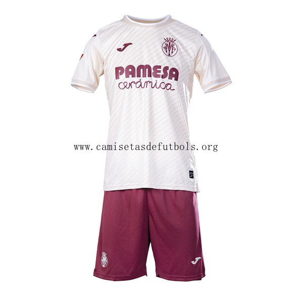 Camiseta Villarreal Replica Segunda Ropa Niño 2025/26 Gasta menos con devolución gratis