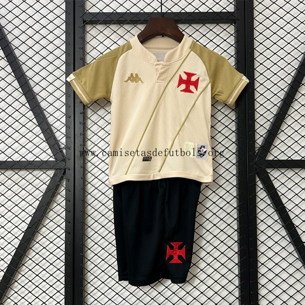 Camiseta Vasco da Gama Replica Tercera Ropa Niño 2024/25 Justo oferta, aprovéchala ya con devolución gratis