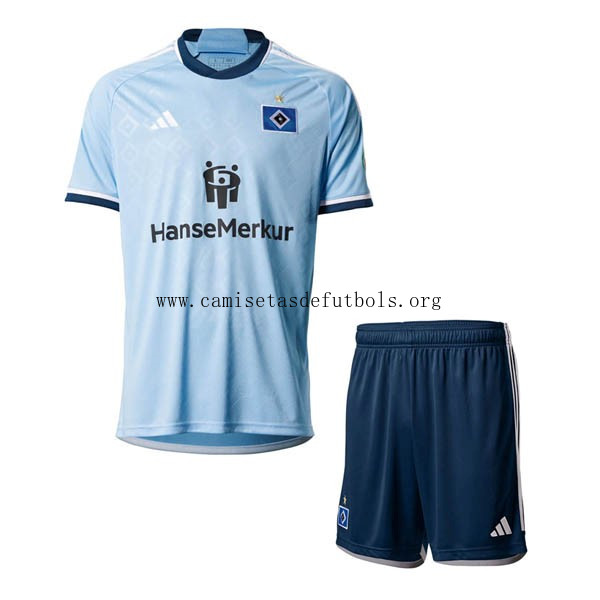 Camiseta Hamburgo S.V Replica Segunda Ropa Niño 2023/24 Preciaso alucinante solo hoy