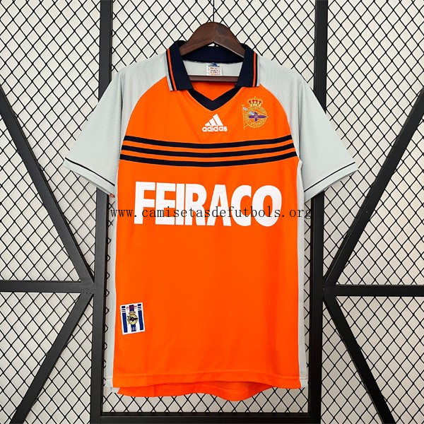 Camiseta Deportivo La Coruna Replica Tercera Ropa Retro 1998-1999 Paga menos este ahorro económico