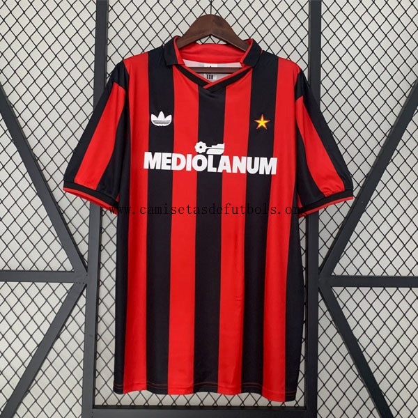 Camiseta AC Milan Replica Primera Ropa Retro 1990 1991 Liquidación, cógelo