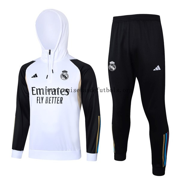 Sudadera Con Capucha Real Madrid 2024 Blanco Precio brutal calidad asegurada