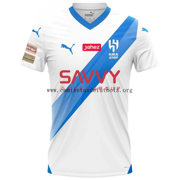 Camiseta Al Hilal SFC Replica Segunda Ropa 2023/24 Ganga, activa