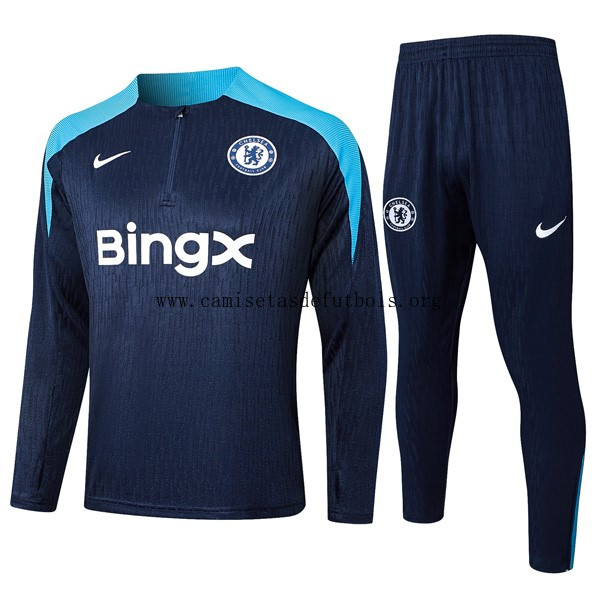 Sudadera De Training Chelsea 2024/25 Azul 2 ¡¡Menudo/a tirado descuento de la temporada!