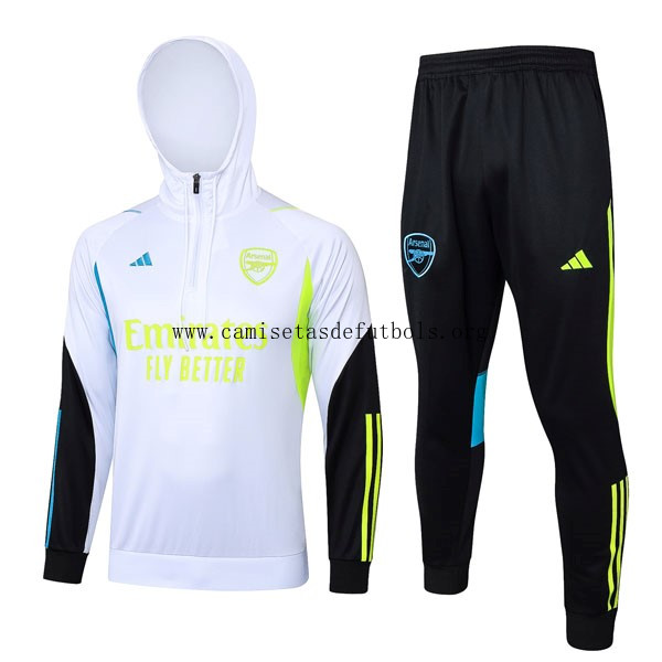 Sudadera Con Capucha Arsenal 2024 Blanco 2 ¡¡Cómo oferta, cógelo!
