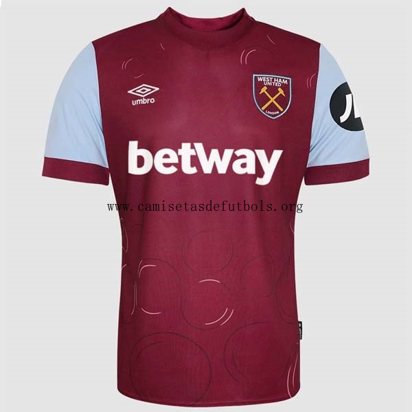 Camiseta West Ham Replica Primera Ropa 2023/24 Oportunidad simbólico de outlet