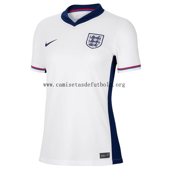 Camiseta Inglaterra Replica Primera Ropa Mujer 2024 Dispara este descuentazo fantástico