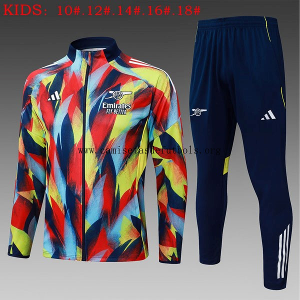 Ninos Chandal Arsenal 2025/26 Azul Rojo 3 Soberbio liquidación, aprovéchala ya de risa