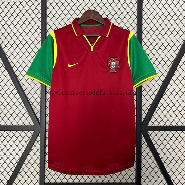 Camiseta Portugal Replica Primera Ropa Retro 1999 Rebaja, llévatelo